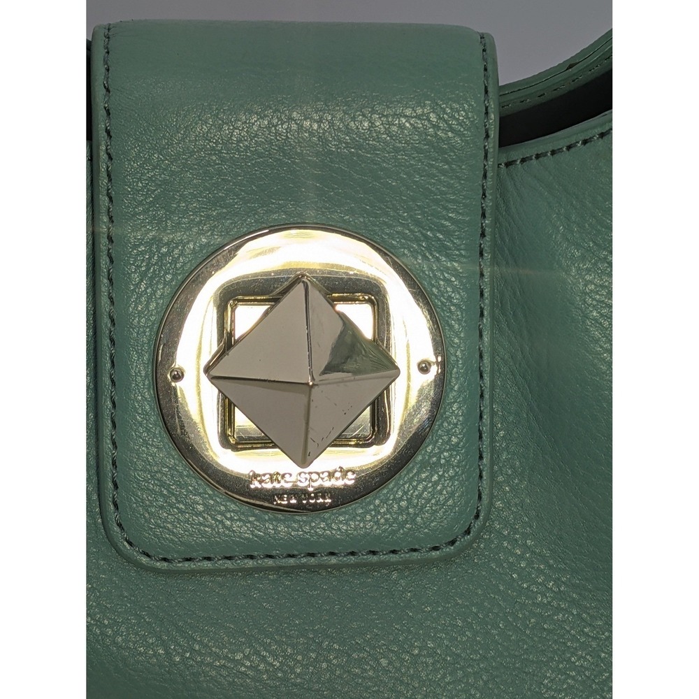 Kate Spade Jamie Chrystie Street Hobo Bag Pebbled‎ Leather Gold Tone Hardware - Picture 7 of 13